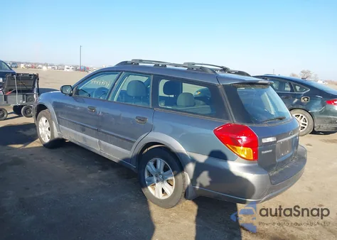 2005 Subaru Outback 2.5I from USA, damaged, VIN 4S4BP61CX57302826